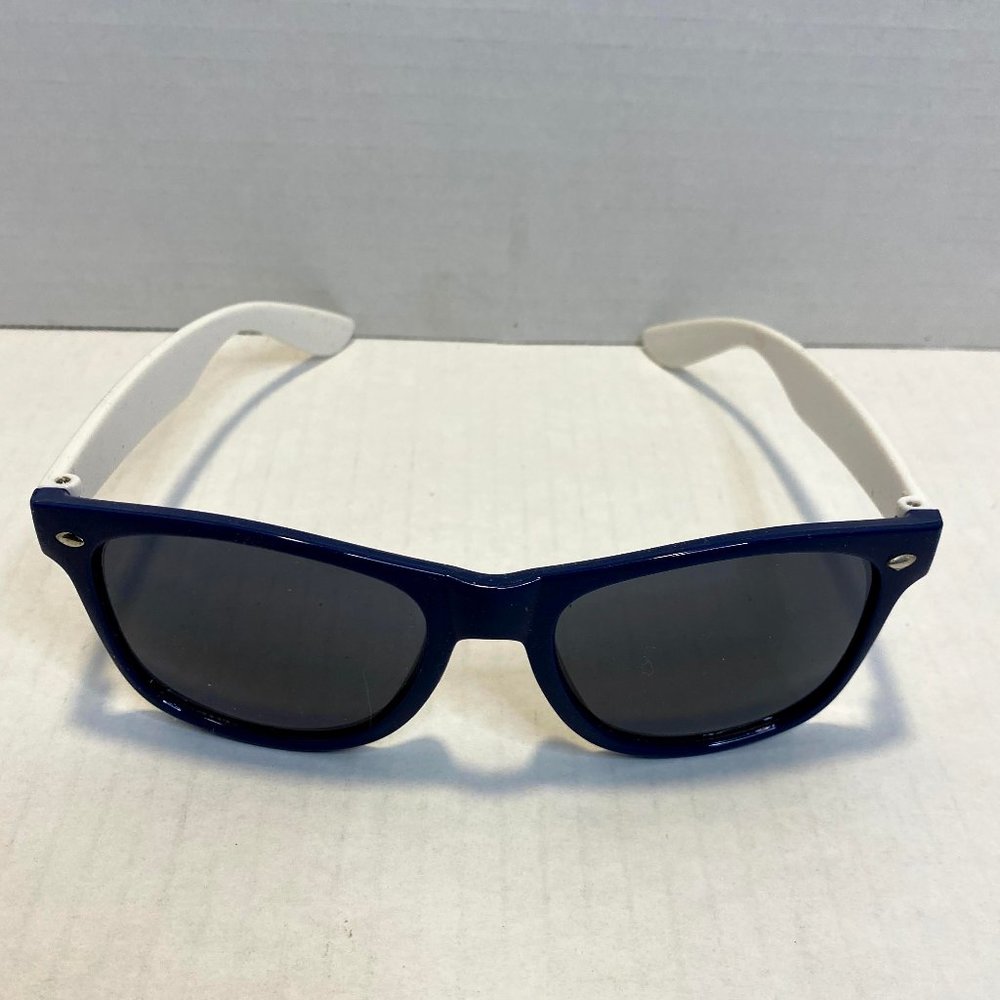 Casual Blue & White NERevs Sunglasses